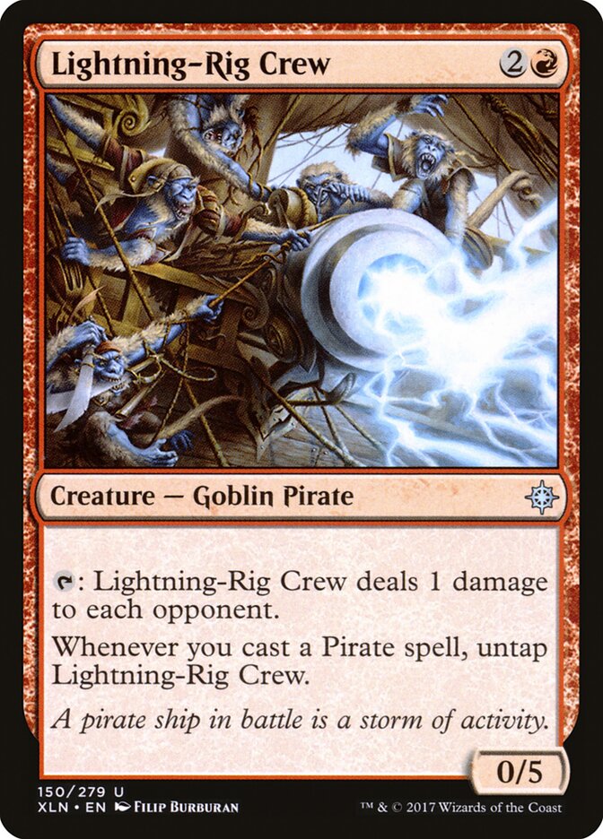 Lightning-Rig Crew — Ixalan #150
