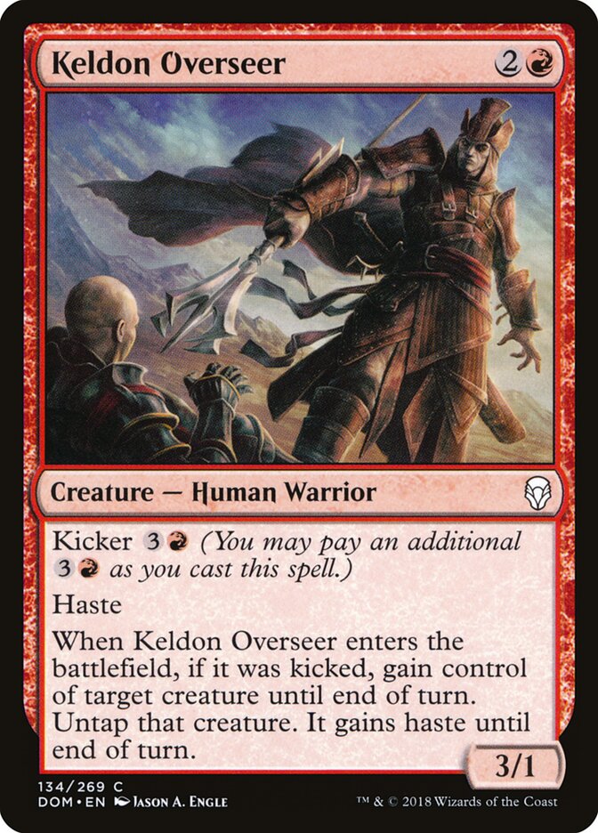 Capataz keldon — Dominaria #134