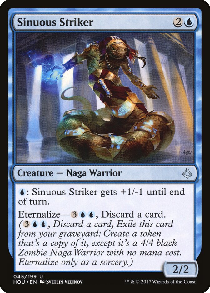 Atacante sinuosa | Sinuous Striker — Hour of Devastation #45