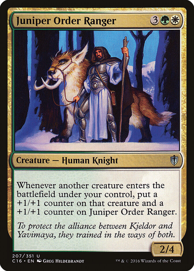 Guardabosque de la Orden del Enebro | Juniper Order Ranger - Commander 2016 #207