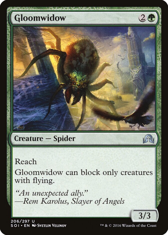 Gloomwidow — Shadows over Innistrad #206