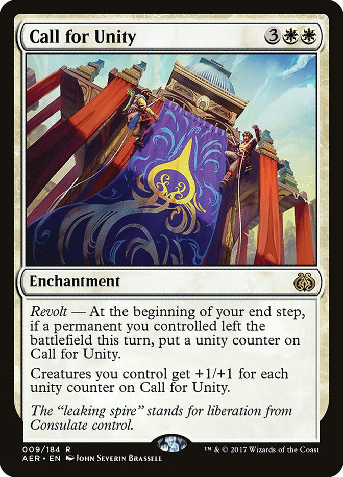 Llamada a la unidad | Call for Unity - Aether Revolt #9