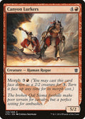 Acechadores del cañón | Canyon Lurkers — Khans of Tarkir #105