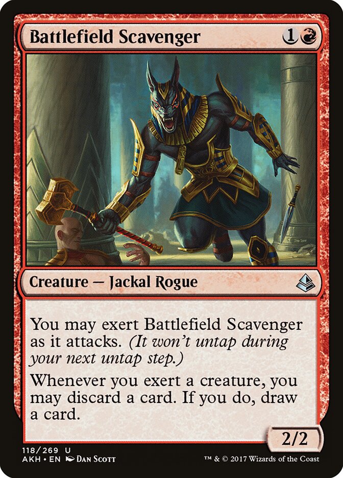 Battlefield Scavenger — Amonkhet #118