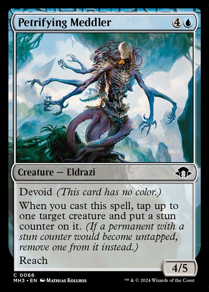 Entrometido petrificador | Petrifying Meddler — Modern Horizons 3 #66