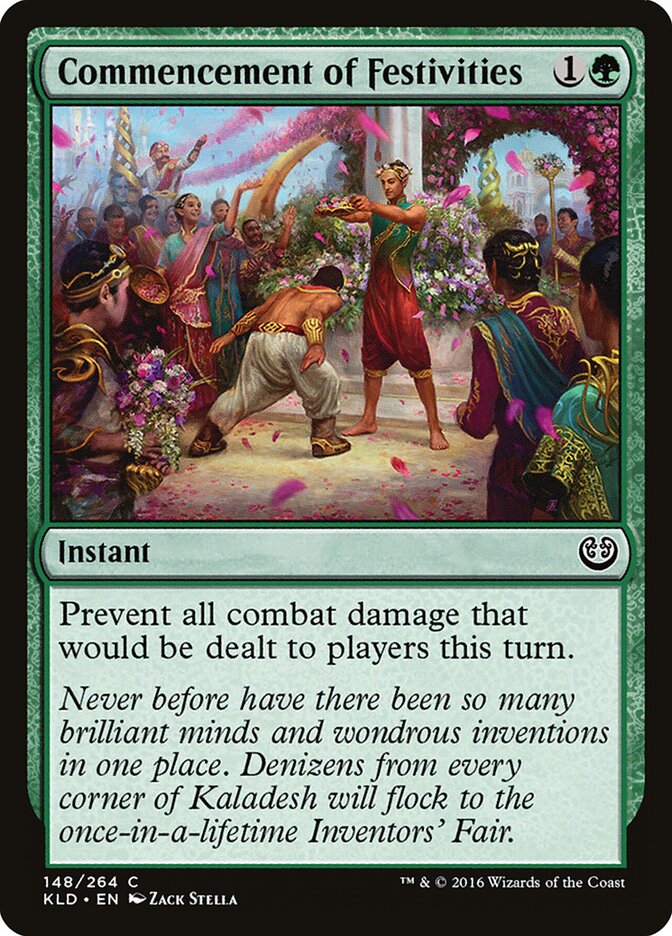 Comienzo de las celebraciones — Kaladesh #148