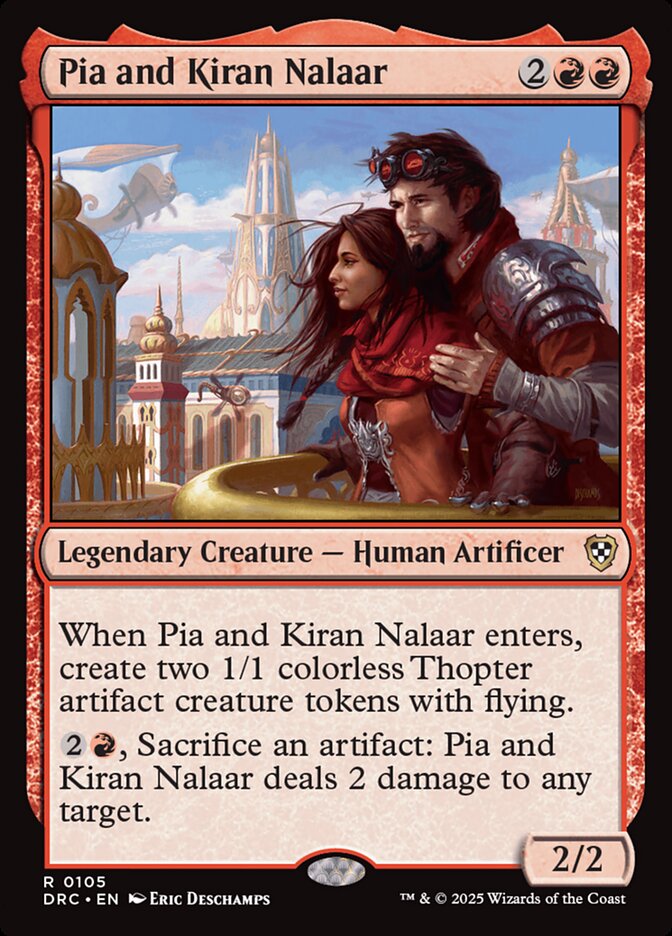 Pia y Kiran Nalaar | Pia and Kiran Nalaar - Aetherdrift Commander #105