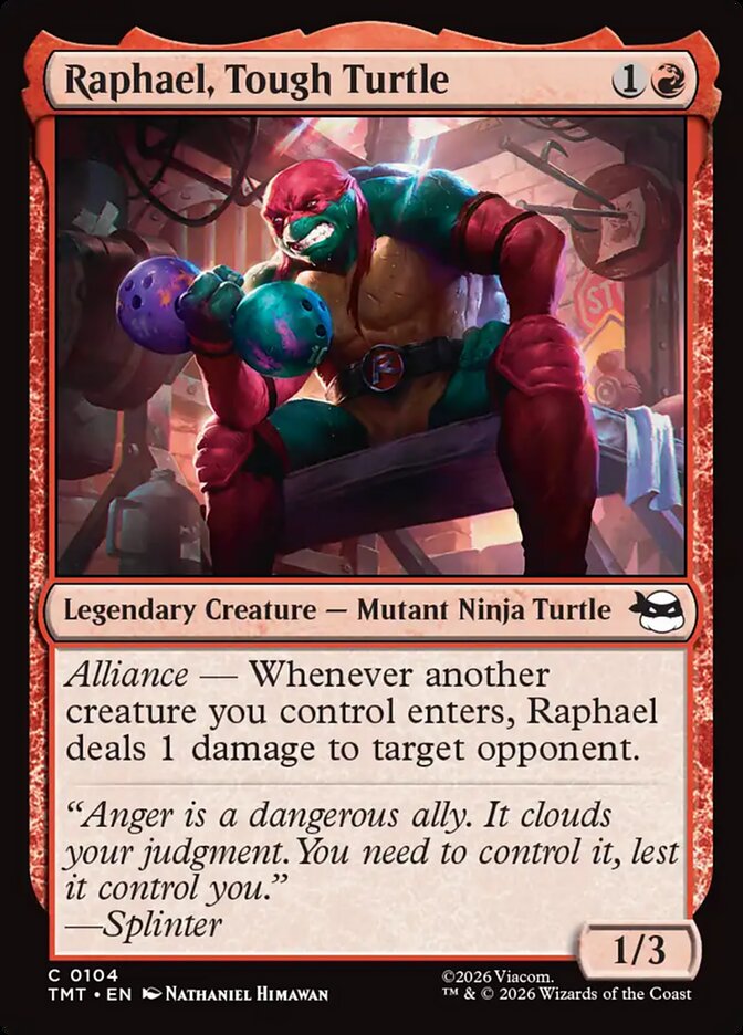 Raphael, tortuga forzuda | Raphael, Tough Turtle - Teenage Mutant Ninja Turtles #104