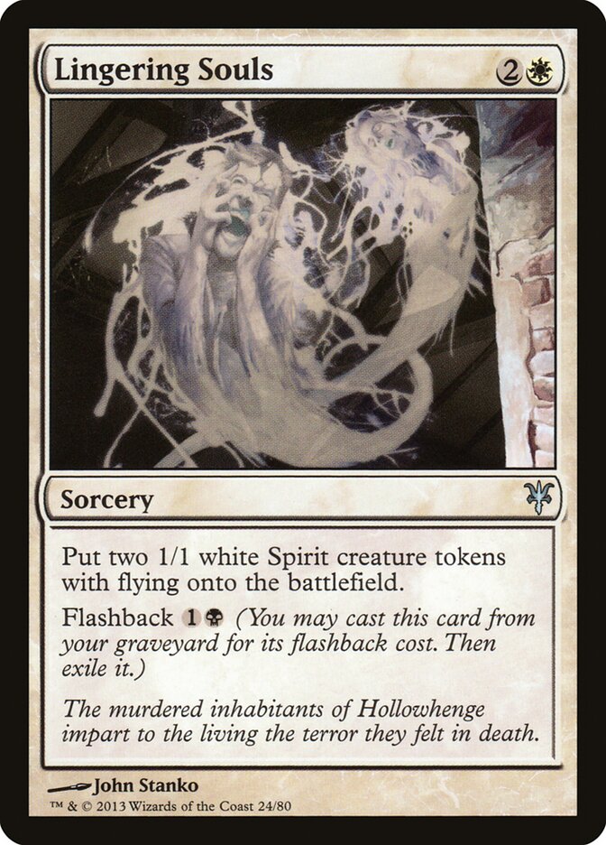 Lingering Souls — Duel Decks: Sorin vs. Tibalt #24