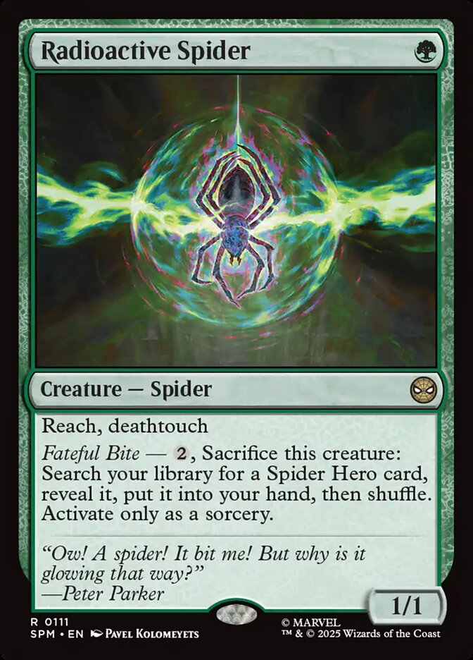 Araña radiactiva | Radioactive Spider — Marvel's Spider-Man #111