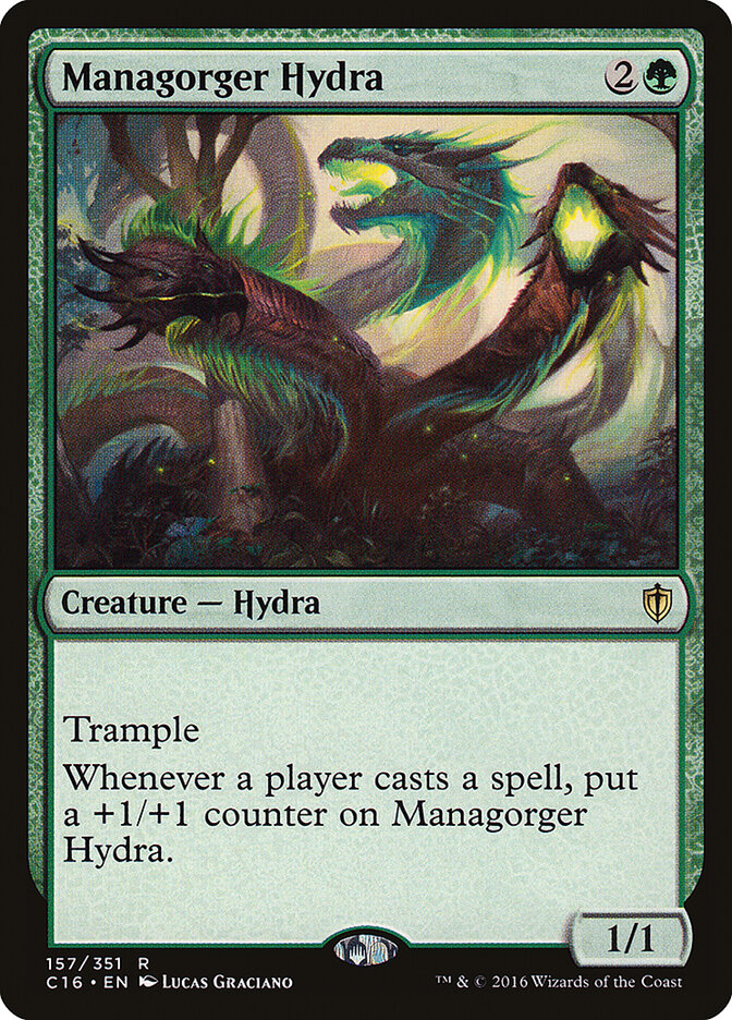 Hidra manainsaciable | Managorger Hydra - Commander 2016 #157