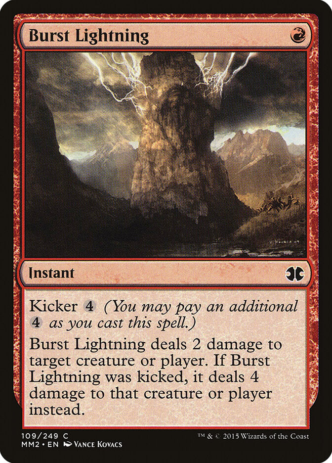 Burst Lightning - Modern Masters 2015 #109