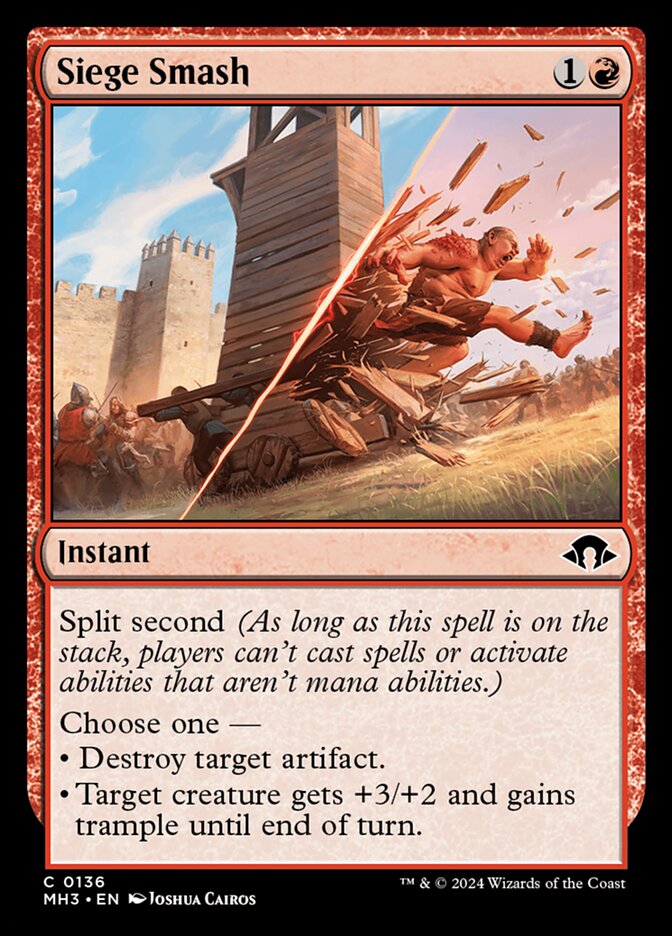Desbaratar el asedio | Siege Smash — Modern Horizons 3 #136