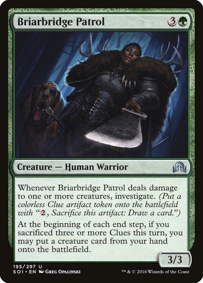 Briarbridge Patrol — Shadows over Innistrad #195