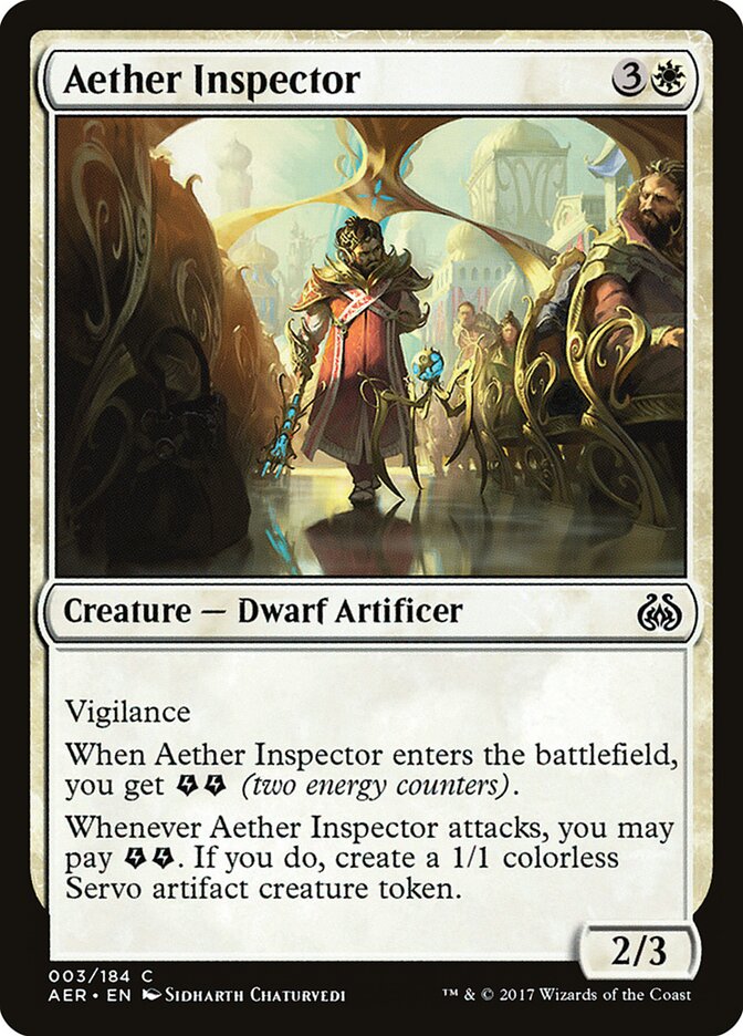 Inspector de éter | Aether Inspector - Aether Revolt #3