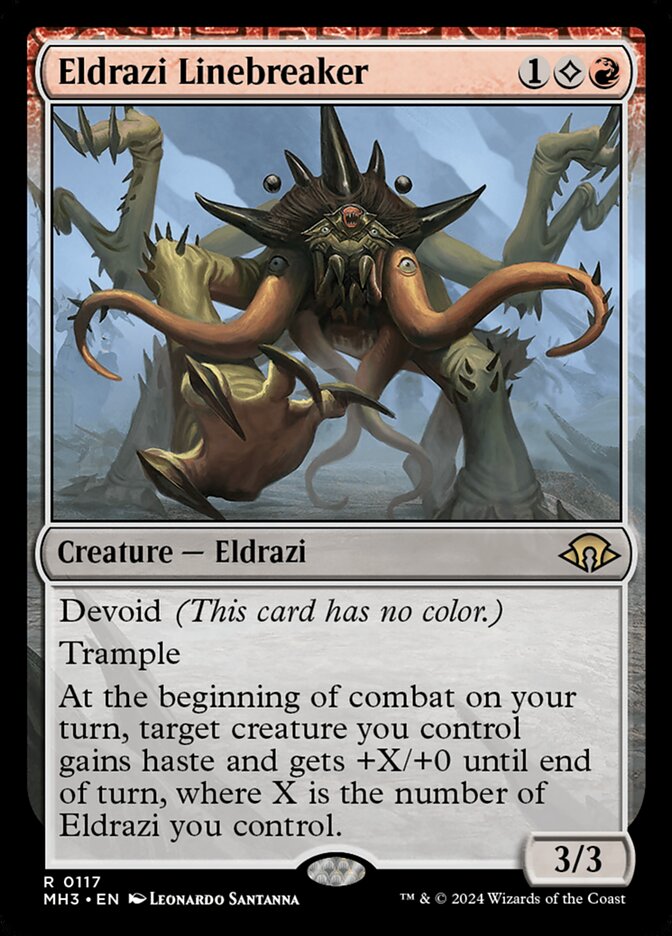 Rompefilas eldrazi | Eldrazi Linebreaker - Modern Horizons 3 #117