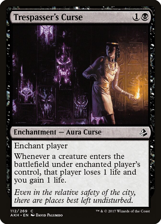 Trespasser's Curse — Amonkhet #112