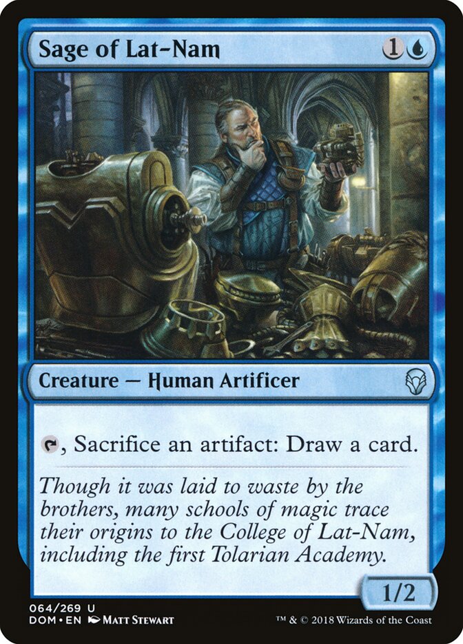 Sabio de Lat-Nam — Dominaria #64