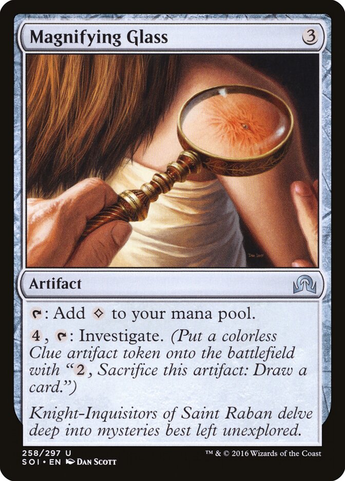 Magnifying Glass — Shadows over Innistrad #258