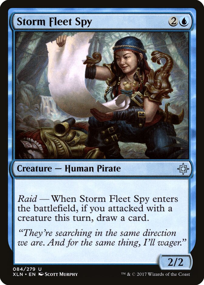 Storm Fleet Spy — Ixalan #84