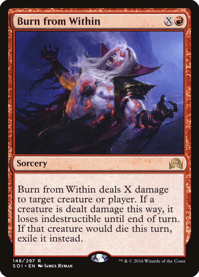 Arder desde dentro | Burn from Within - Shadows over Innistrad #148
