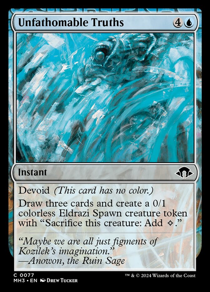 Verdades incomprensibles | Unfathomable Truths — Modern Horizons 3 #77