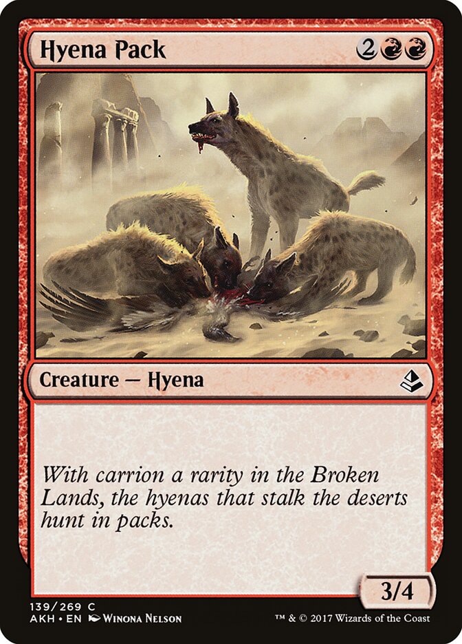 Hyena Pack — Amonkhet #139