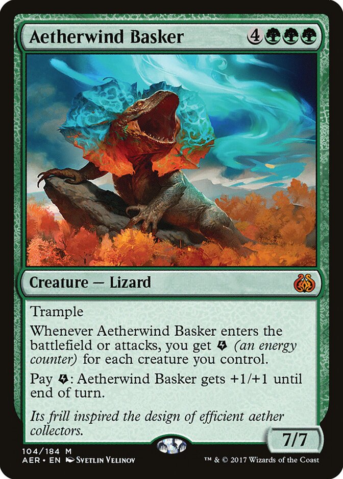Recolector vientoetéreo | Aetherwind Basker - Aether Revolt #104