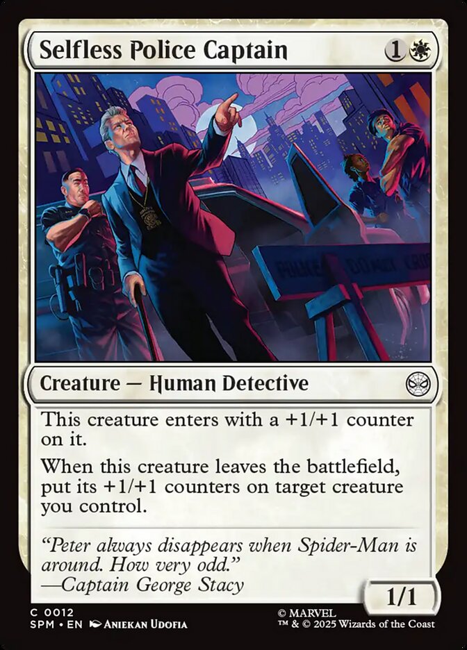 Capitán de policía altruista | Selfless Police Captain — Marvel's Spider-Man #12