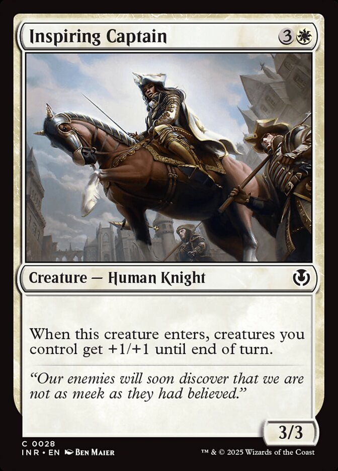 Inspiring Captain - Innistrad Remastered #28