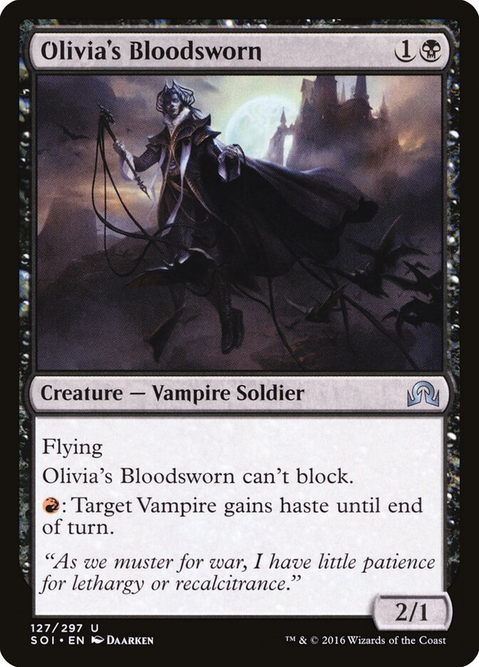 Olivia's Bloodsworn — Shadows over Innistrad #127