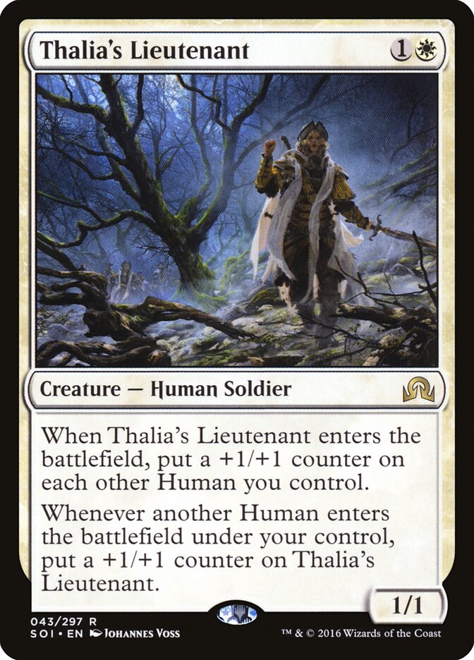 Thalia's Lieutenant - Shadows over Innistrad #43