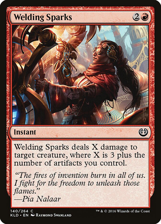 Chispas de soldadura — Kaladesh #140