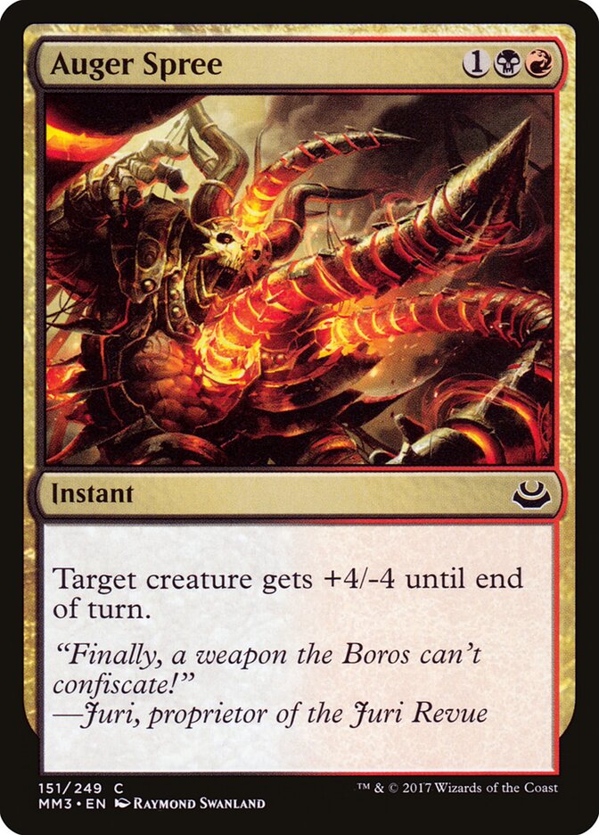 Auger Spree - Modern Masters 2017 #151