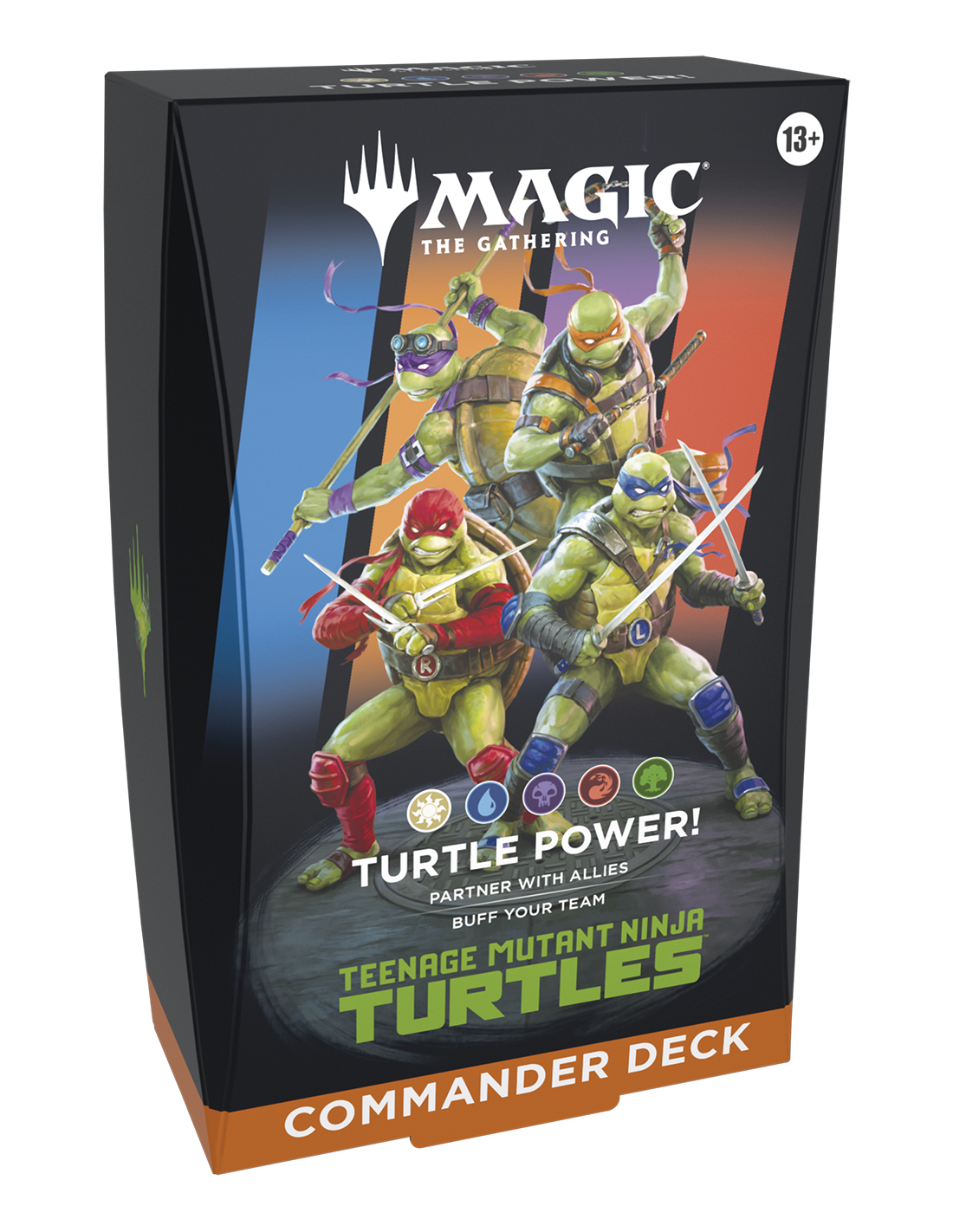 Mazo de Commander de Las Tortugas Ninja - Inglés